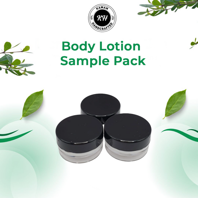 Men's Body Lotion Sample Pack
