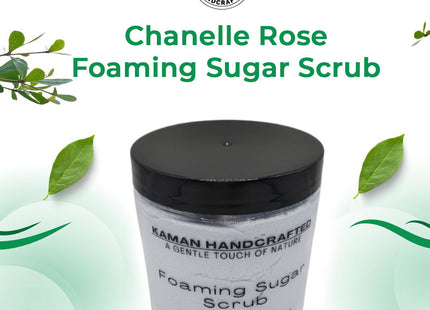 Chanelle Rose  Foaming Sugar Scrub