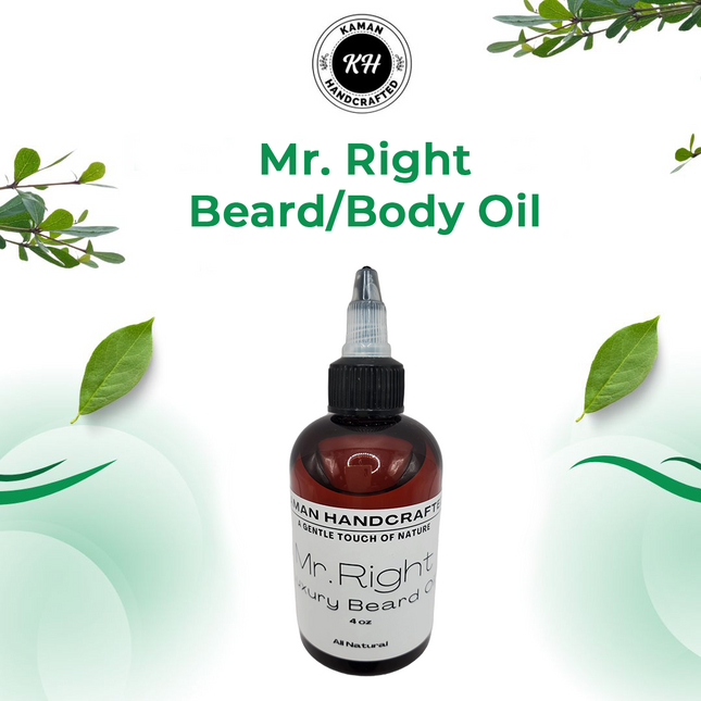 Mr. Right Beard Oil/ Body Oil