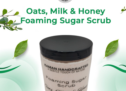 Oats, Milk & Honey Foaming Sugar Scrub