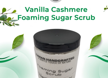 Vanilla Cashmere Foaming Sugar Scrub
