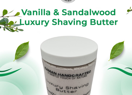 Vanilla Sandalwood Shaving Butter